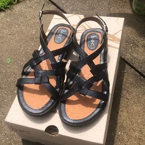 BOC Black Kesia Sandals